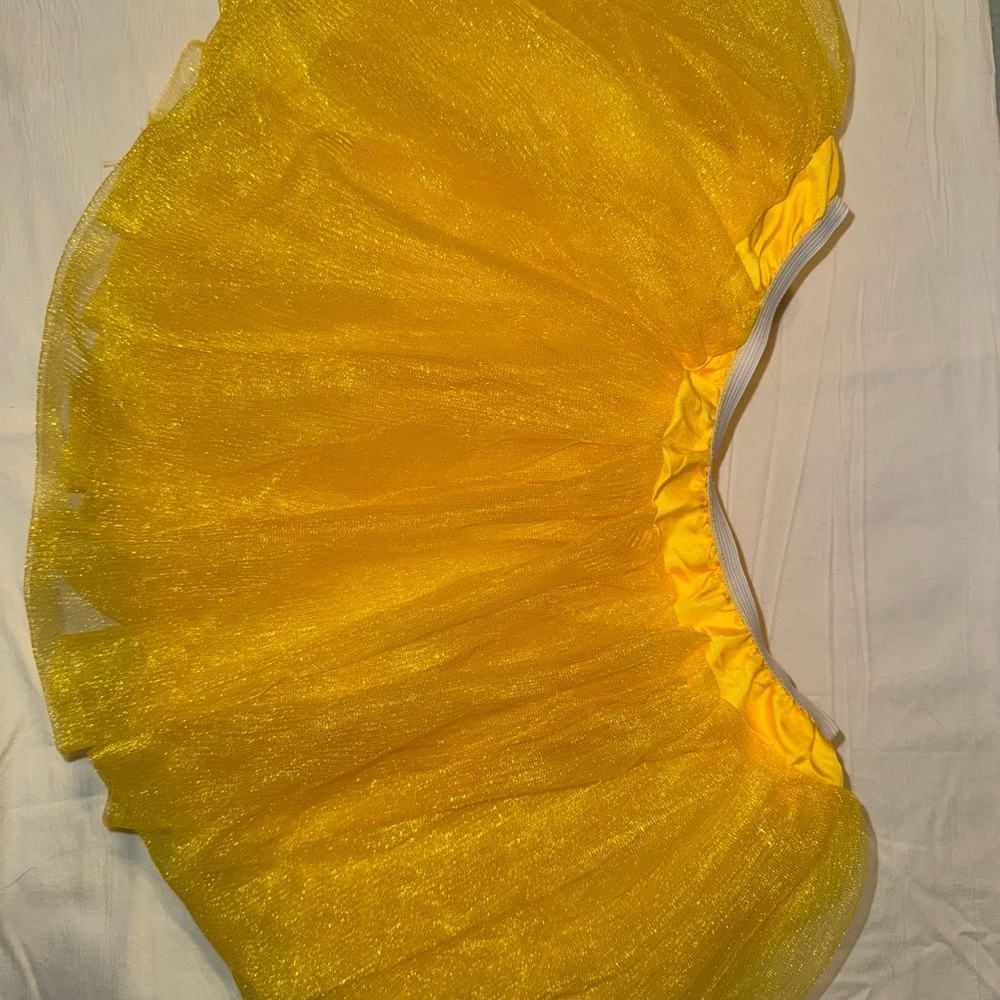 Source Unknown Yellow Kids Dress